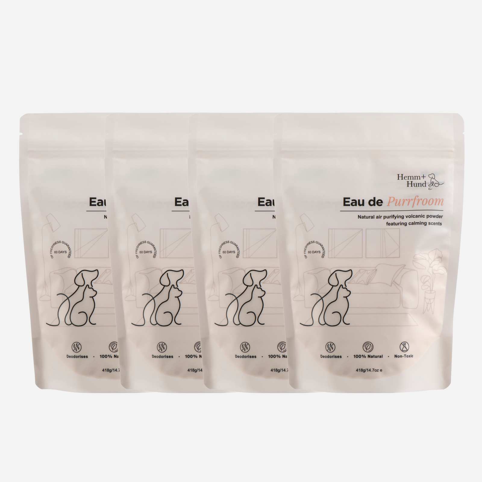Eau de Purrfroom 4 Pack - Signature Scent