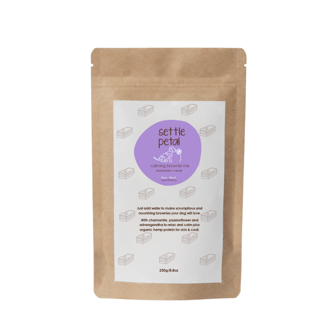 Settle Petal Calming Brownie Mix For Dogs