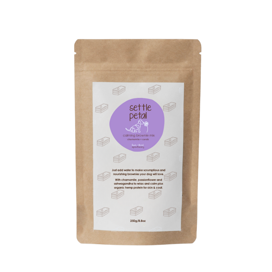 Settle Petal Calming Brownie Mix For Dogs
