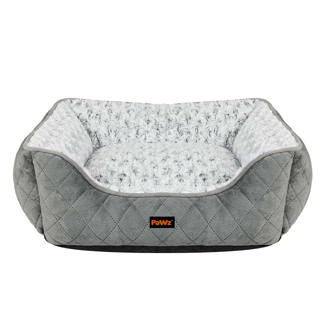 Pawz Pet Dog Calming Bed Fluffy Washable Cushion L